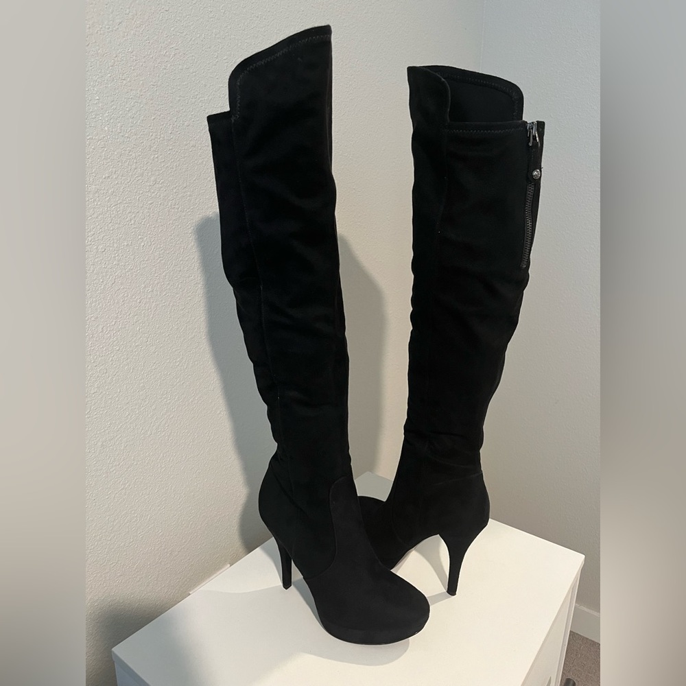‼️ GUESS Knee High Boots with Heels